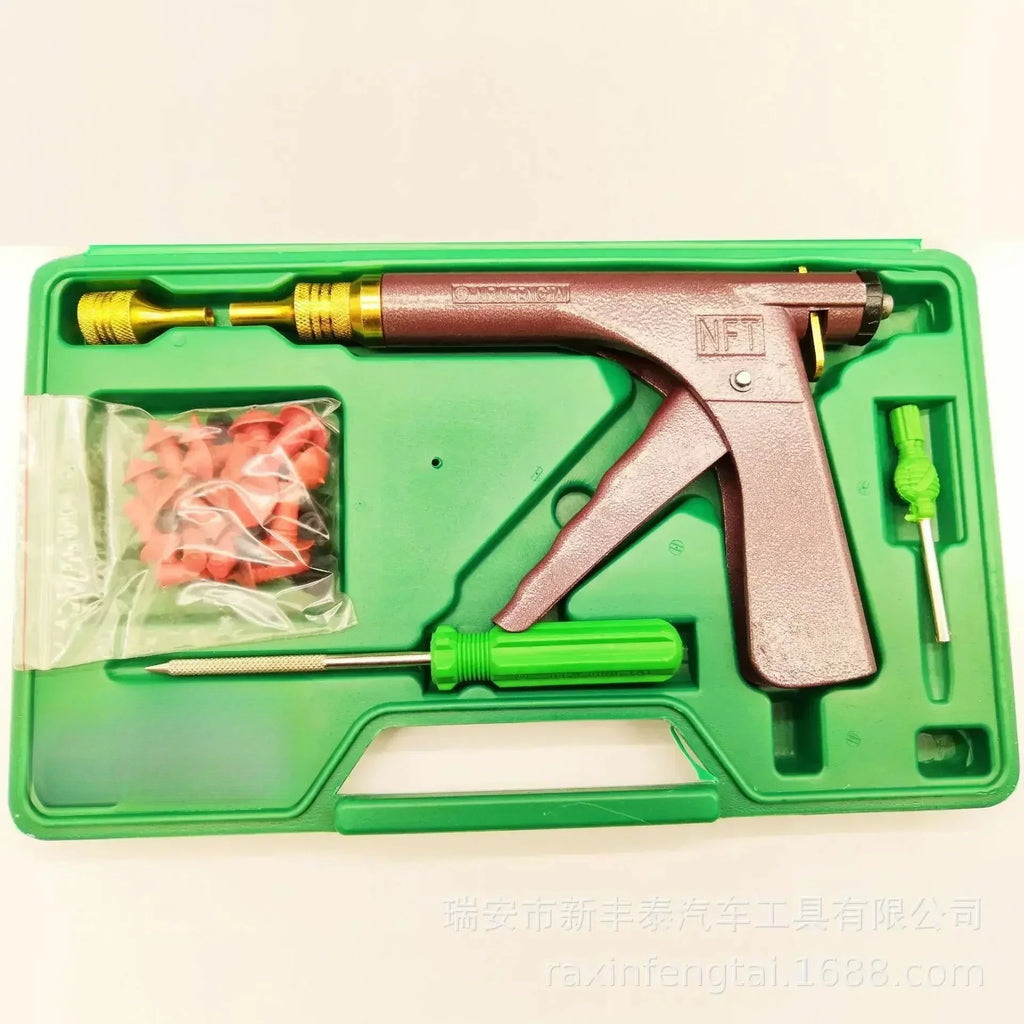 Auto Bike tubeless Tire Repair Puncture Plug Garage motorcycle Vacuum Tire Repair Car Tire Block Air Leaking kit Nail Power