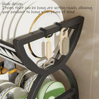 Household Multifunctional Kitchen Storage Rack Drain Bowl And Dish Storage Rack Bowl And Chopstick Rack Storage Box