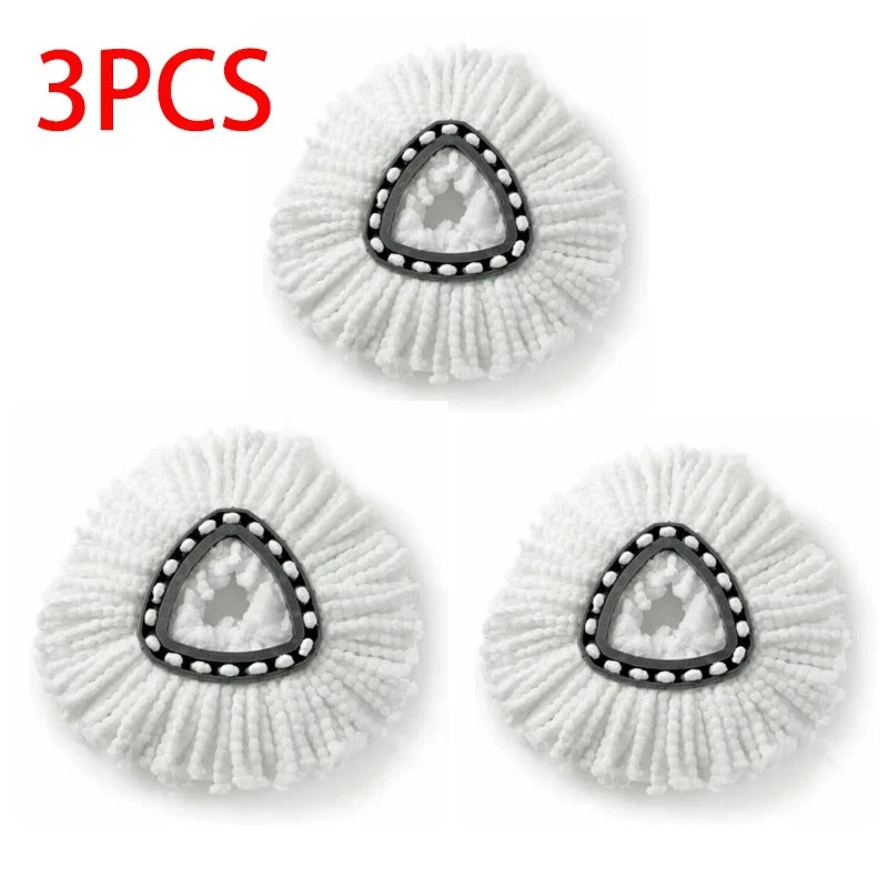 360 Rotating Mop Head for Vileda Wring Mopping Replacement Clean Microfibre Mop Refill Head Household Cleaning Tools Accessories