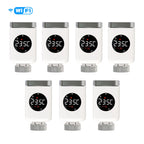 MOES Tuya Smart Wifi/ZigBee Thermostatic Radiator Valve TRV Programmable App Remote Temperature Controller with Alexa GoogleHome