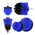 Electric Drill-Brush Head Kit  Attachment Power Scrubber Brush For Carpet Bathroom Kitchen Bathroom Car Cleaning Tool Wash Set