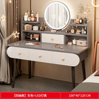 Dressing Table, Bedroom,Simple Modern Small Apartment, Bedside Storage Cabinet,Integrated Makeup Table, Nail Salon Makeup Table