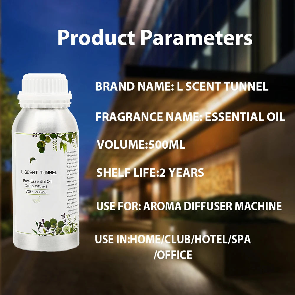 Essential Oils 500ml - Aromatic Diffuser & Perfume Oil for Home, Hotel & Air Freshener | AlluCanFind