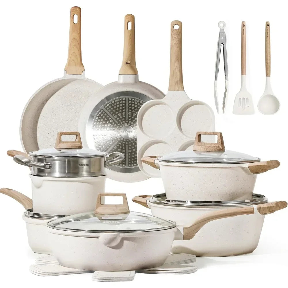 21-Piece Nonstick Cookware Set