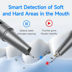 Visual Electric Ultrasonic Dental Cleaner - 5 Modes Safe Home Teeth Cleaner for Hard Stain Removal Teeth Whitening Oral Care
