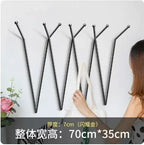 Nordic Clothes Hat Rack  Creative Wall Hanging Hooks, Simple Bedroom Coat Hanger, Light Luxury Design, Bathroom Organizer
