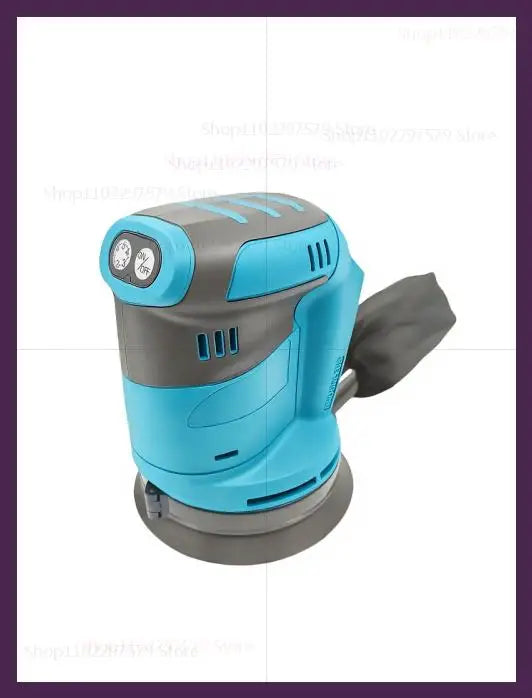 125mm Brush Motor Cordless Orbital Sander for Wood Grinding Polishing and Waxing Compatible for Makita 18V Batteries Power Tools