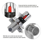 Brass Thermostatic Mixer Valve for Bathroom & Water Heater