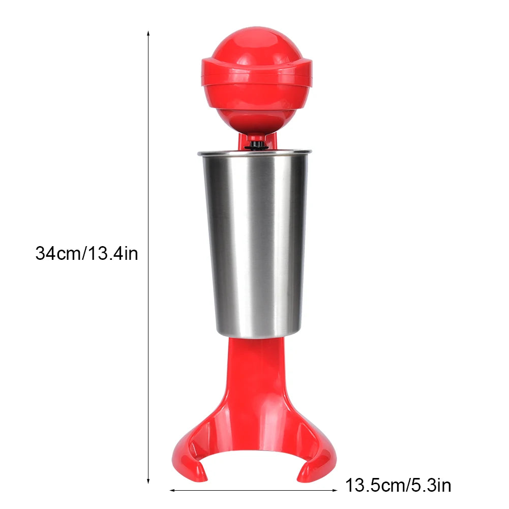 Double Head Electric Milkshake Machine Maker Coffee Drink Mixer Milk Blender for Home Bar Electric Milkshake Machine EU Plug