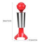 Double Head Electric Milkshake Machine Maker Coffee Drink Mixer Milk Blender for Home Bar Electric Milkshake Machine EU Plug
