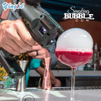Portable Smoker Smoke Gun, USB Cocktail Gun Bubble Smoking Gun Smoker Machine, Handheld Cold Smoking Smoker for Infused Cocktail
