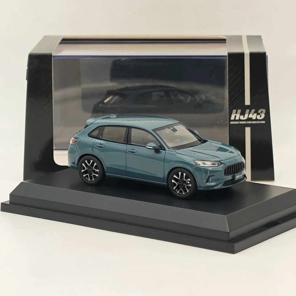 Hobby Japan 1/43 ZR-V e:HEV Nordic Forest(P) HJ431005GF Diecast Model Car Miniature Limited Collection Auto Toy Vehicle Models