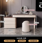 Minimalist Storage Vanity Table Nordic Wooden Luxury Salon Bedroom Dresser Space Saving Beauty Meuble Coiffeuse Furniture
