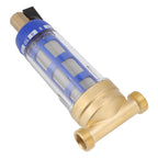 Pre Filter Purifier Whole House Spin Down Sediment Water Filter Central Prefilter System Backwash Stainless Steel Filter Mesh