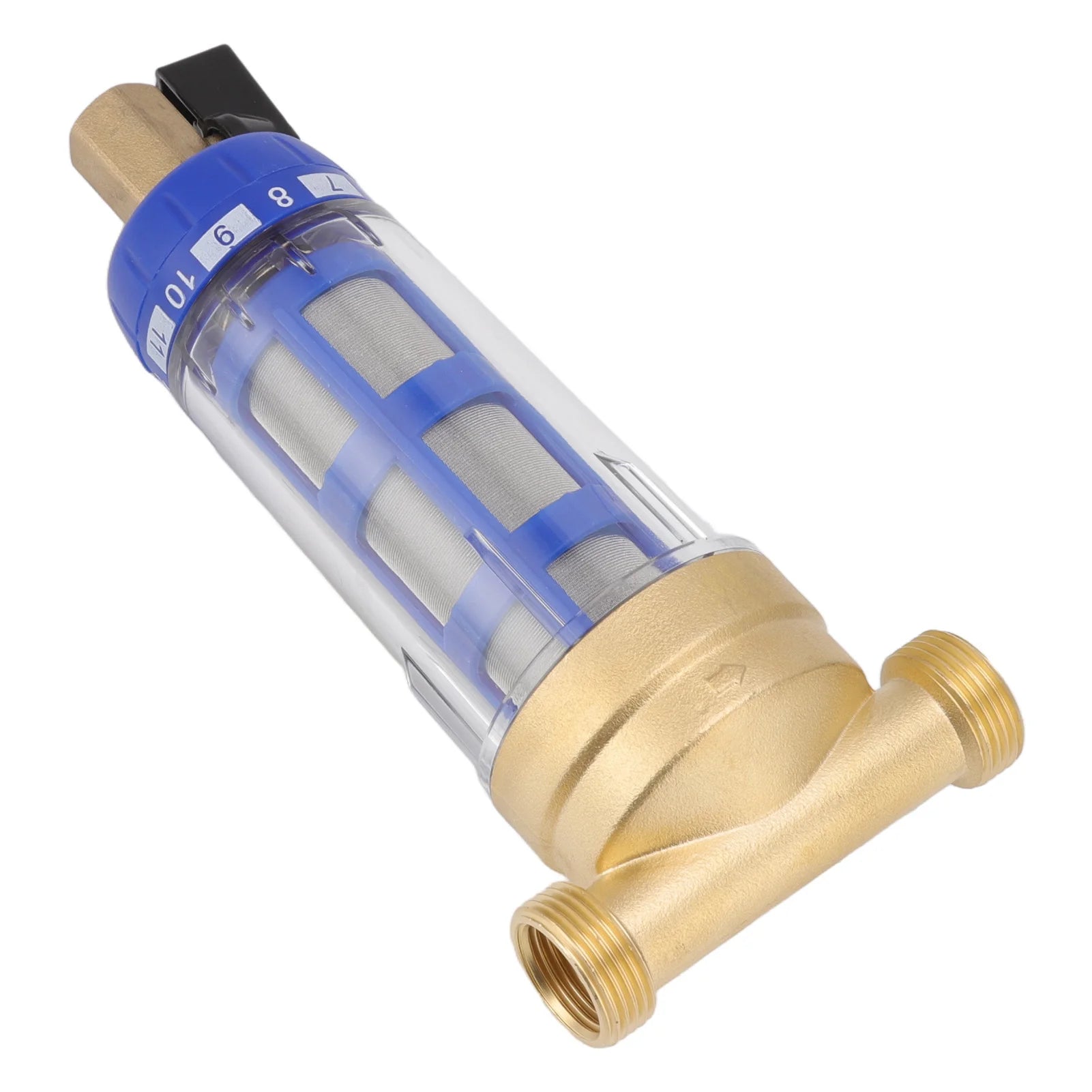Pre Filter Purifier Whole House Spin Down Sediment Water Filter Central Prefilter System Backwash Stainless Steel Filter Mesh