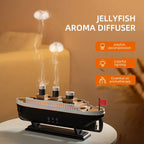 Air Humidifier Titanic Ship Model Aroma Essential Oil Diffuser Jellyfi