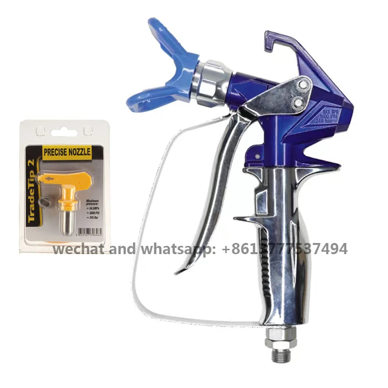 Professional Airless Spray Gun With 517 Spray Tip Airless Spraying Machine For TItan Wagner Paint Sprayers