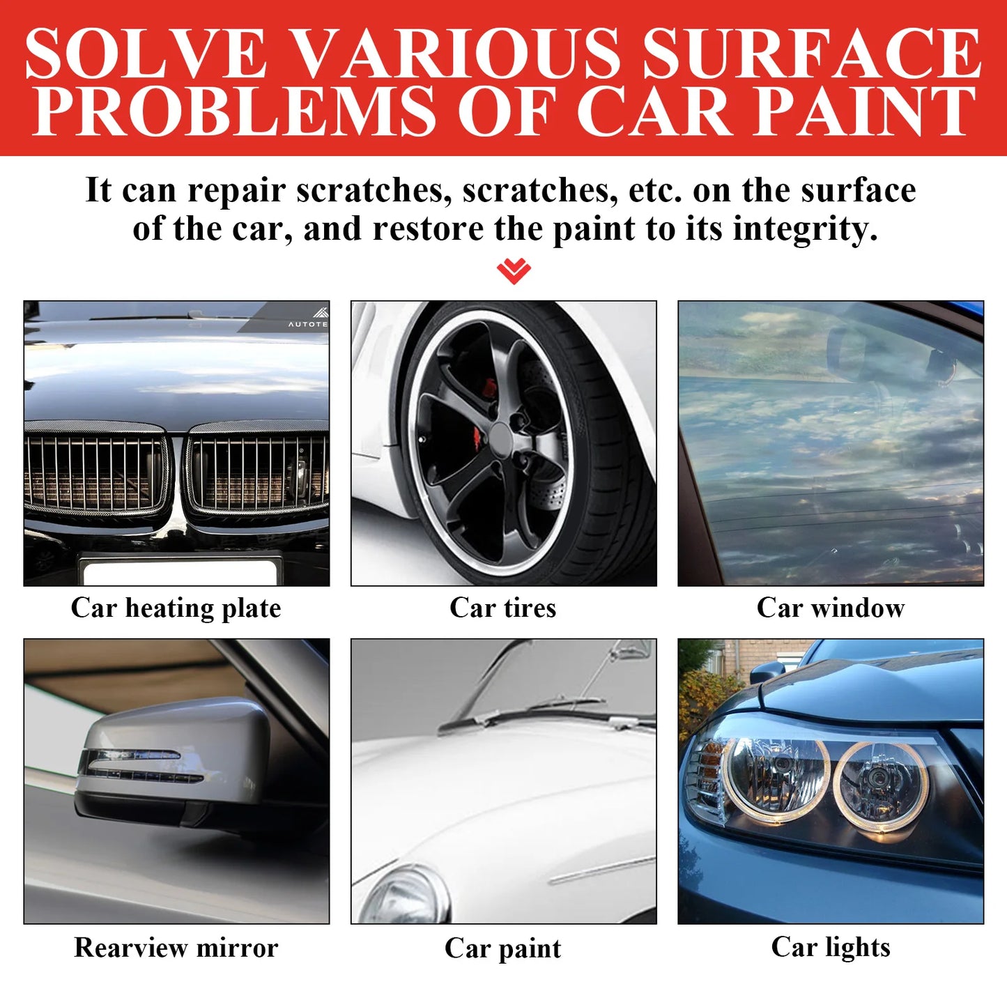 Popular Scratching Wax Repair & Moisturize Car Paint Improve Gloss Sustainable Scratch Remover Effective Car Scratch Removal Kit