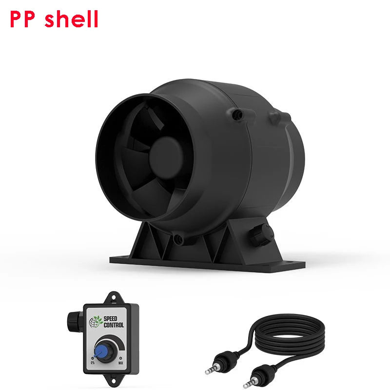 110V 220V 4 Inch Ventilation Fan Blower Fan Exhaust Duct Fan Air Venti