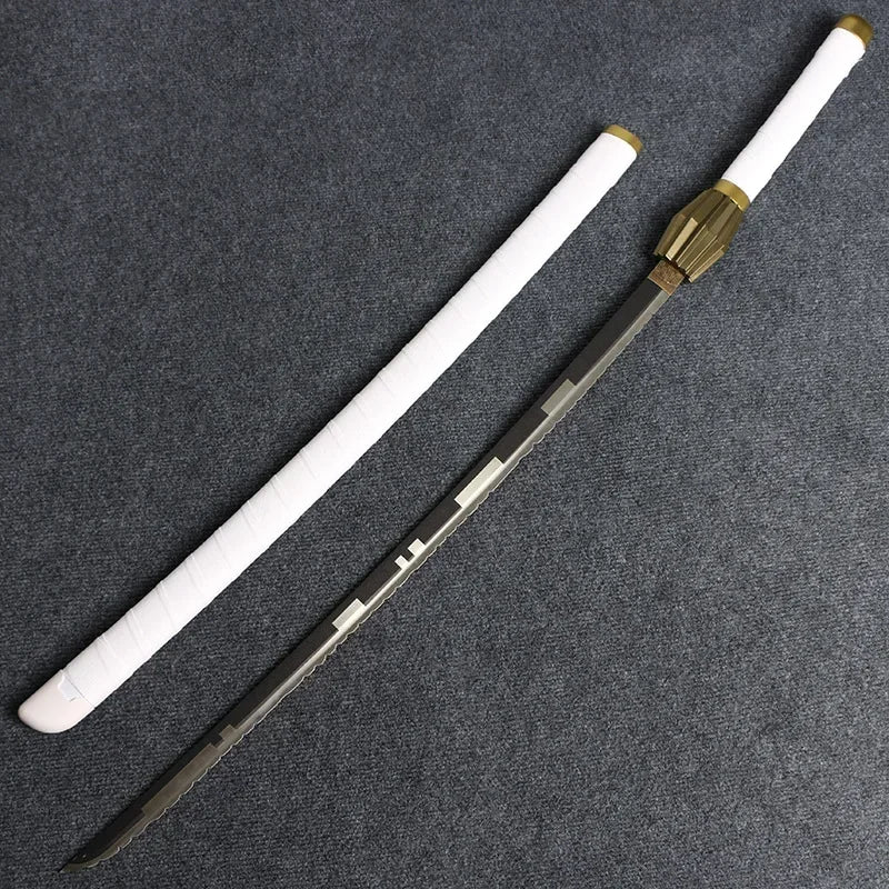 Newest Bleach 110cm Cosplay Anime Wood Weapon Role Playing Zaraki Kenpachi Assembled Sword 43inch Model Katana