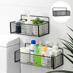 Living Room Bedroom Kitchen Storage Rack Bathroom Wall-Mounted Storage Rack (No Drilling Required)