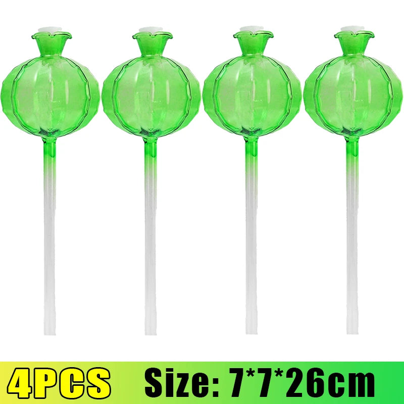 Self Watering Kits Glass Waterers Drip Irrigation Devices Plant Watering Device Gardening Indoor Flowers Plant Irrigation System