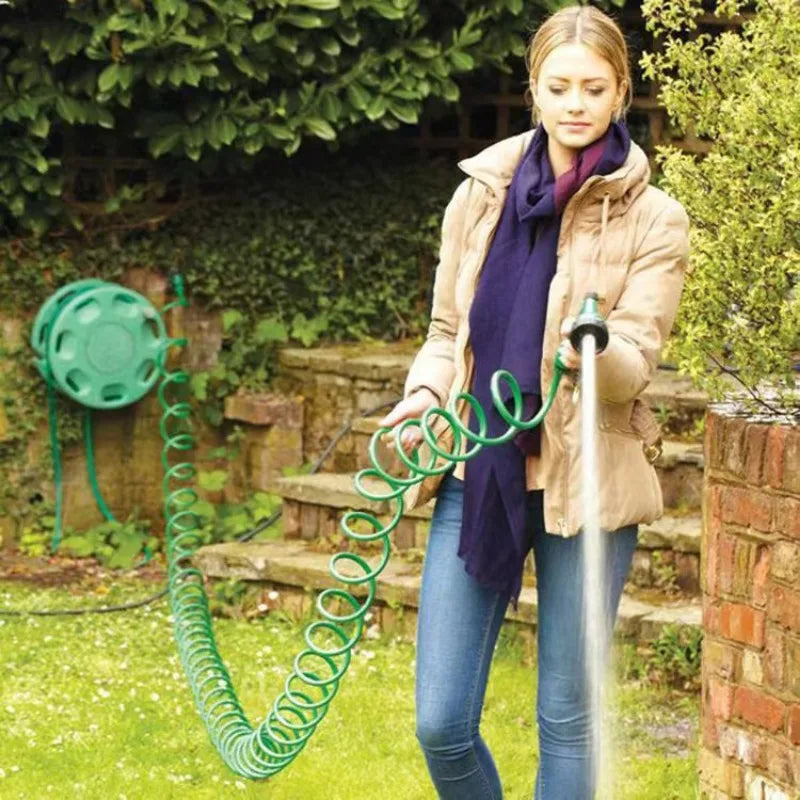 7.5/15/30m Garden Hose Telescopic Garden Irrigation Washing Hose Water Extendable Spray Car Water Pipe Hose Water Spring