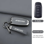 For Omoda JAECOO J7 2025 2024 Car Remote Control Key Case Keychain Accessories Garnish Trim Cover