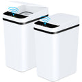 Touchless Motion Sensor Trash Cans (2-Pack)