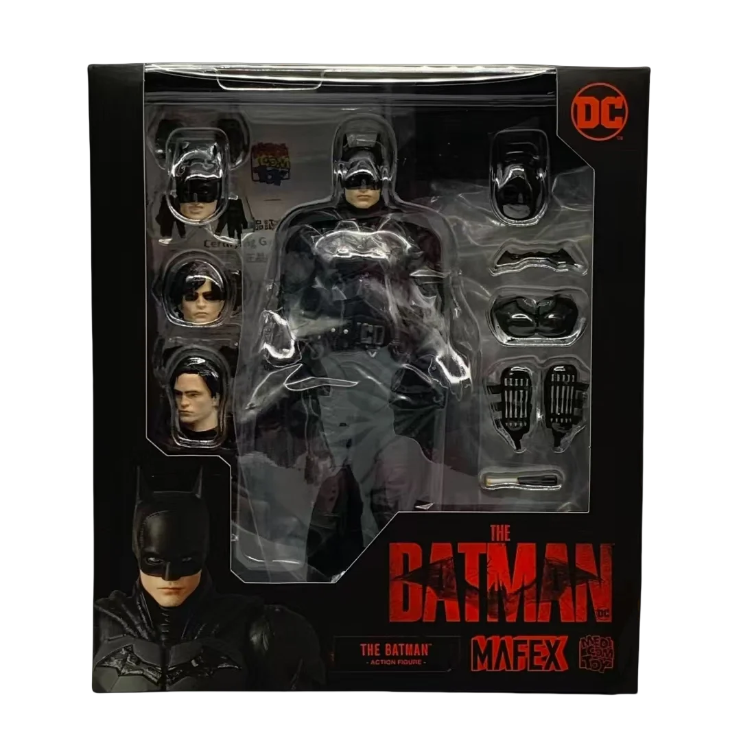 DC Toys The Batman MAFEX Robert Pattinson 6" Action Figure Movie Justice League Toy | AlluCanFind