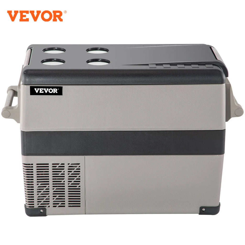 VEVOR  35L 45L 55L Car Refrigerator Mini Fridge Freezer Portable Compressor Cooler 12/24V DC 110-240V Ice Box for Camping