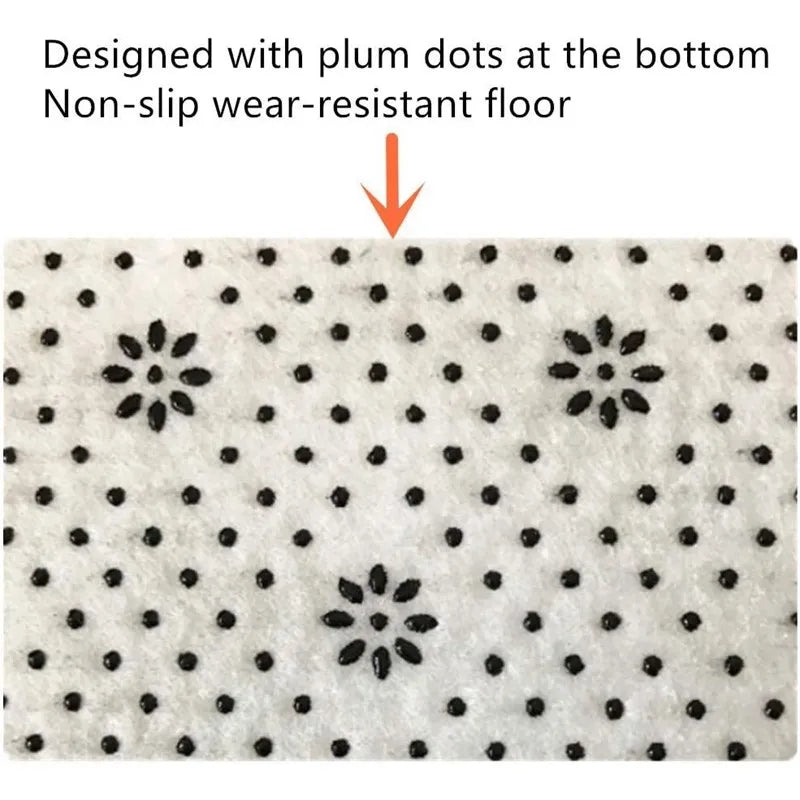 Inyahome 3pcs/set Plush Bathroom Bath Mats Set Anti Slip Toilet Rug and Toilet Lid Cover Soft Fluff Shower Carpet Floor Bath Mat