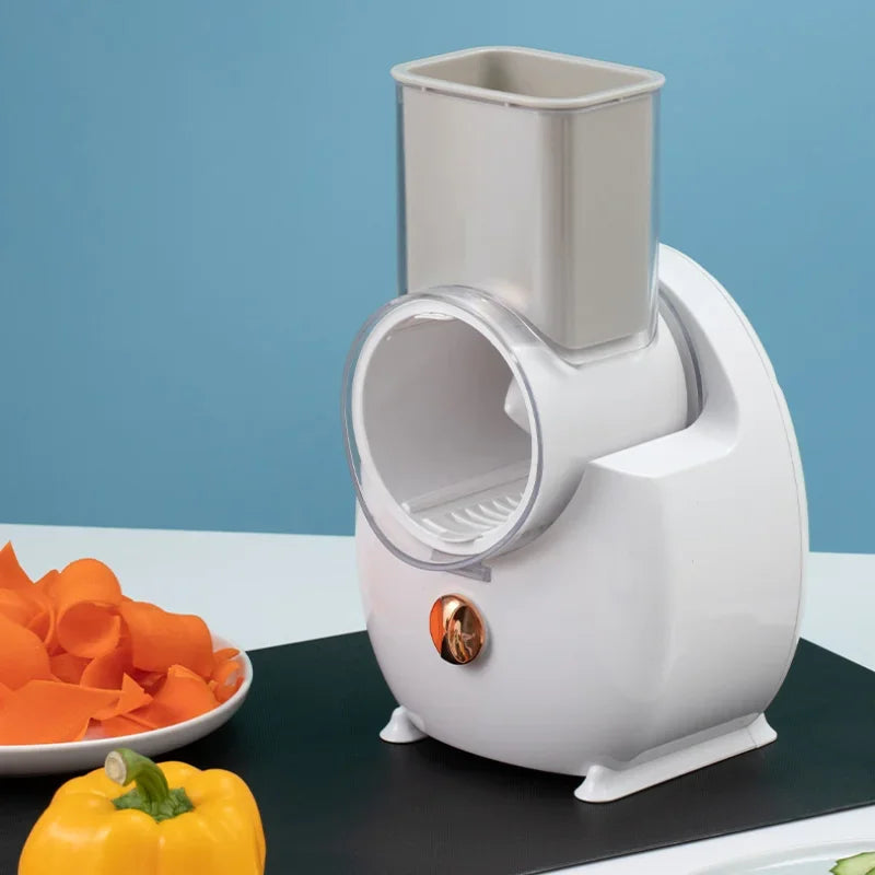 Multifunctional Vegetable Cutter 1PC Home Kitchen Electric Vegetable Cutter Vegetable Slicer Shredder Automatic Shredding Planer