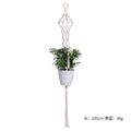 Hanging Plant Handmade Macrame Plant Hanger Flower Pot Planter Hanger Wall Decor Courtyard Garden Hanging Planter Hanging Basket