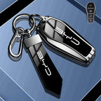Car Remote Key Case Fob Cover Holder Shell Bag for BYD Song Plus Atto 3 Han EV Tang DM Qin Seal Dolphin Keychain Accessories