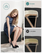 SONGMICS Storage Bench, Foldable Pouffe, 38 x 110 x 38 cm, End of Bed, Footrest, Storage Box, Load up to 300 kg, for Living Room