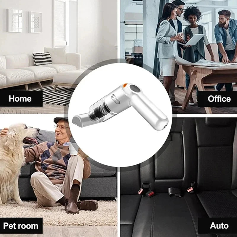 Xiaomi 10000PA Wireless Vacuum Cleaner Mini Handheld Large Suction Car Vacuum Cleaner Pet Hair Absorber Home Cleaning Tools New