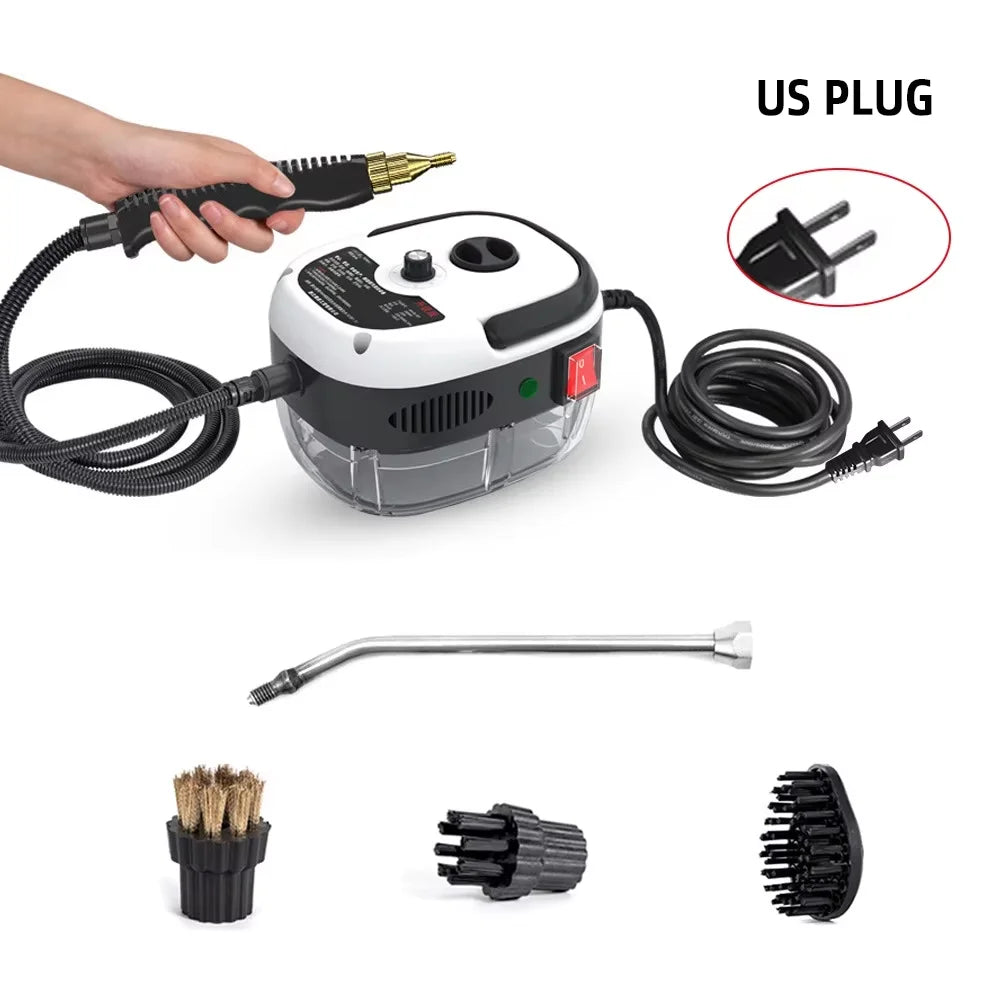 2025 NEW Steam Cleaner High Temperature Disinfection Air Conditioning Kitchen Range Hood Household/Car Steam Cleaner 220V