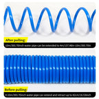 Expandable Retractable EVA Garden Hose 10/15m Portable Spring Water Pipe for Car Wash And Flower Lawn Watering Curly Magic Pipe