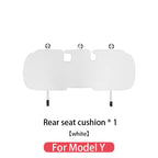 Comfortable Ice Silk Car Seat Covers for Tesla Model Y/3 (2018-2026) | Breathable