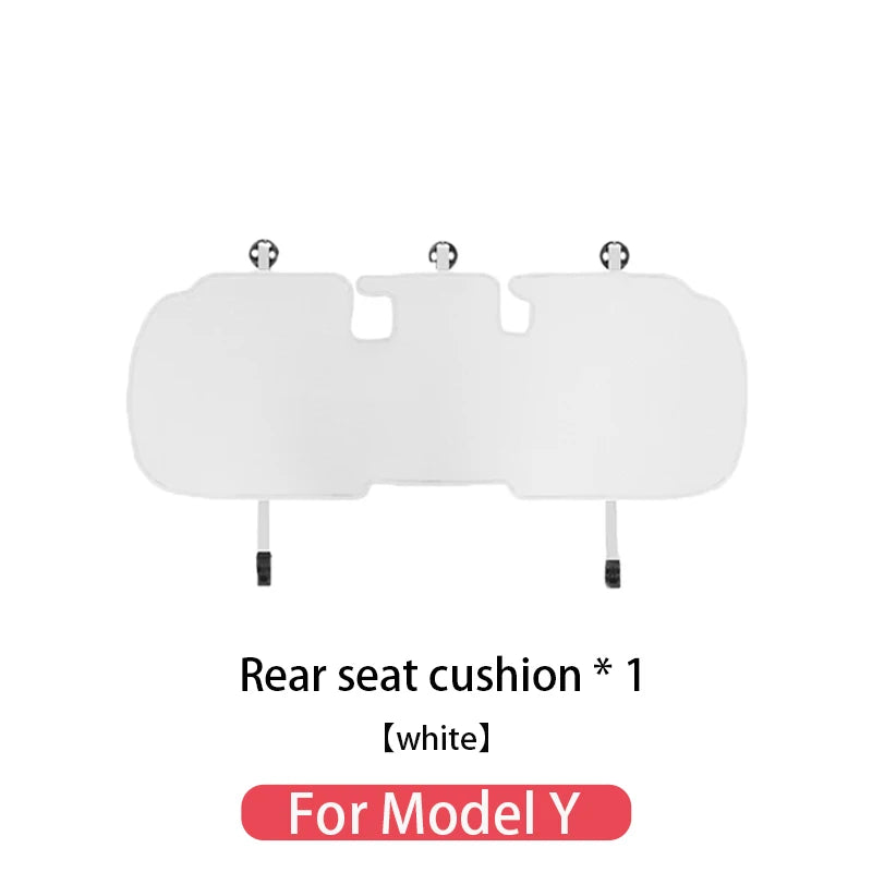 Comfortable Ice Silk Car Seat Covers for Tesla Model Y/3 (2018-2026) | Breathable