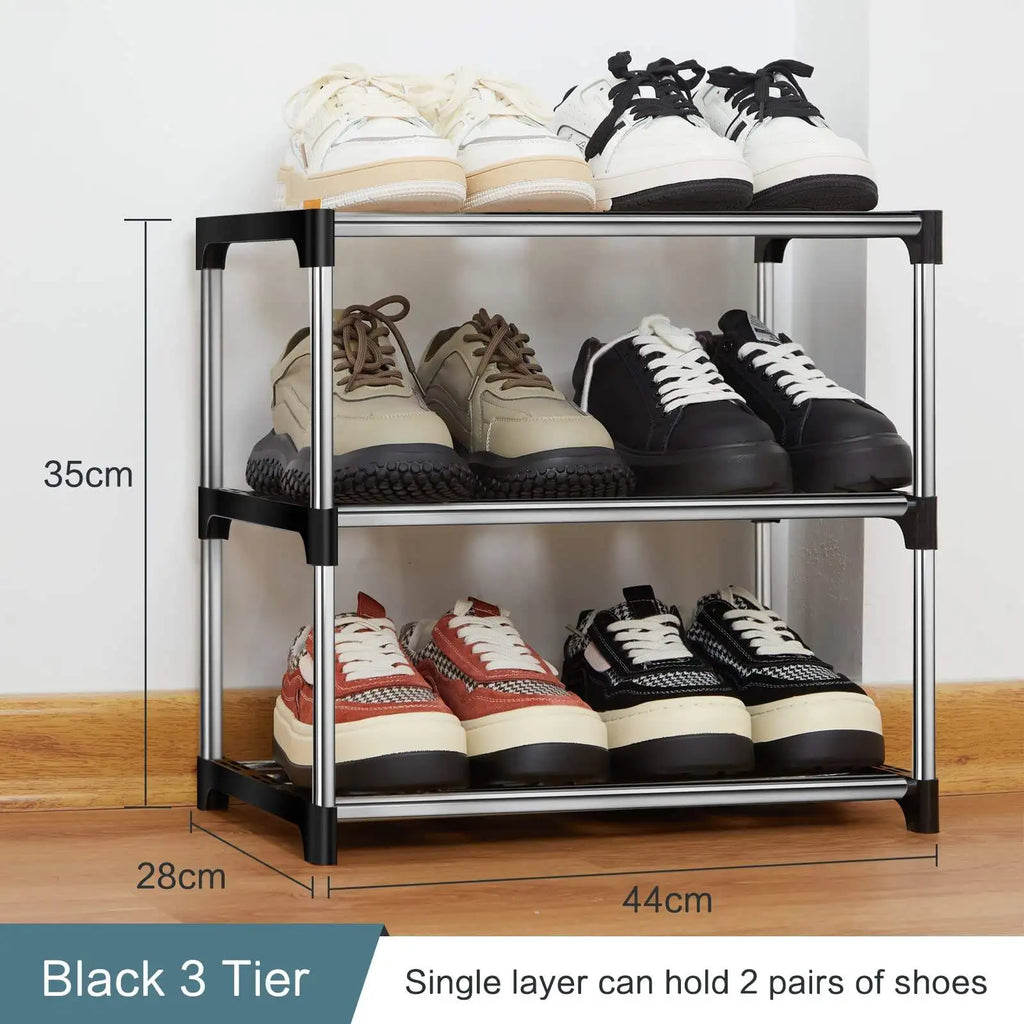 3F Shoe Rack Multi Layered And Space Saving Freely combined modernity minimalism Shoe Rack Dormitory Door Entryway Home Supplies