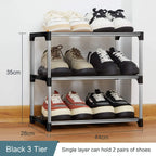 3F Shoe Rack Multi Layered And Space Saving Freely combined modernity minimalism Shoe Rack Dormitory Door Entryway Home Supplies