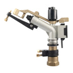 G1" Female Thread Rocker Impact Sprinkler Gun Big Spray Covering Range Garden Agriculture Farm Lawn Irrigation Watering Rain Gun