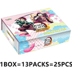 Genuine Demon Slayer Vol.6 Journey Trading Collection Card Treasured Blind Bags Animation Card Children's Toys Holiday Gifts