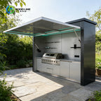 Customized Garden Outdoor Kitchen Outdoor Wooden Shed Kitchen Modular Outdoor Kitchen Islands