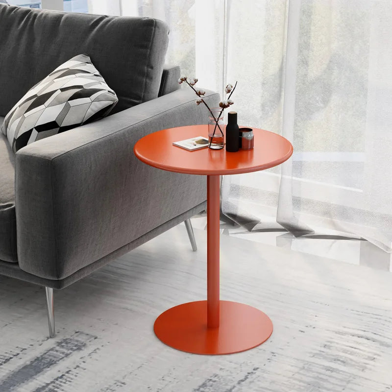 IHOME Bedside Table Small Round Table Nordic Small Coffee Table Simple Modern Mini Bedroom Living Room Sofa Corner Several  New