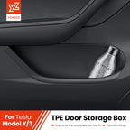 YZ For Tesla Model Y Model 3 Highland 2024 Tesla Door Side Storage Box Front Rear Side Interior Storage Modification Accessories