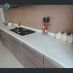 Customized Kitchen Cabinets with Drawers Shelves Waterproof for Home Commercial Restaurant Hotel Kitchen Renovation Decoration