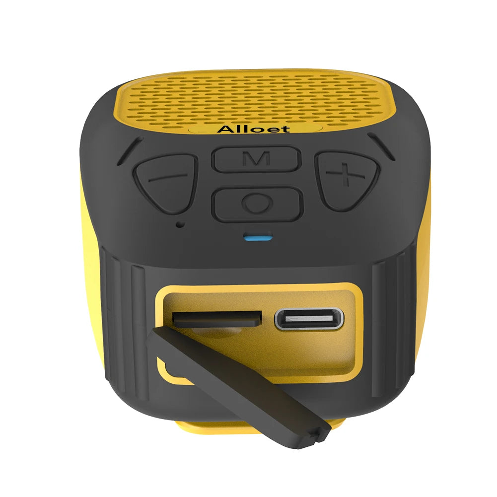 Wearable Bluetooth-Compatible5.3 Speaker Built-in Mic Mini Speaker Up To 30 Hours Battery Life Small Speaker for Cycling/Hiking